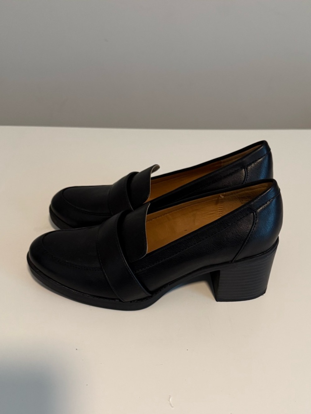 Black Penny Loafers - Picture 2 of 7